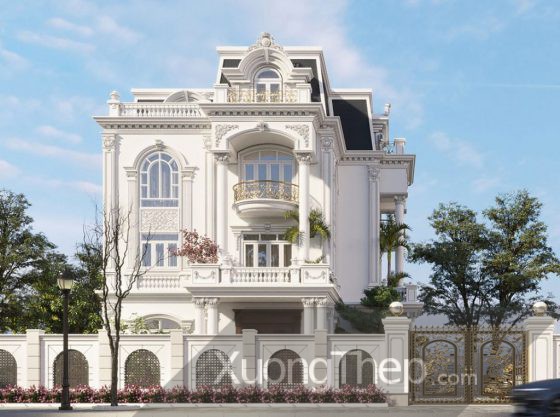 Mẫu cổng mang đến sự sang trọng, bề thế